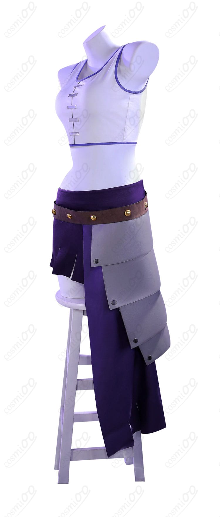 ONE PIECE ニコ・ロビン エルバフ編 コスプレ衣装 側面デザイン|立体感のある美しいラインを表現