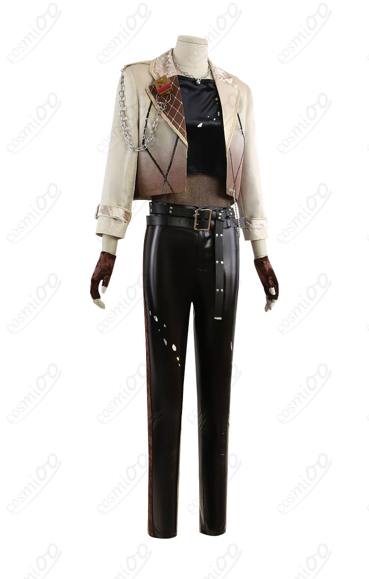 COSMIOO あんさんぶるスターズ!! MELLOWDEARUS ステージ衣装の側面カット。レイヤードの厚みとラインの見え方をチェック。