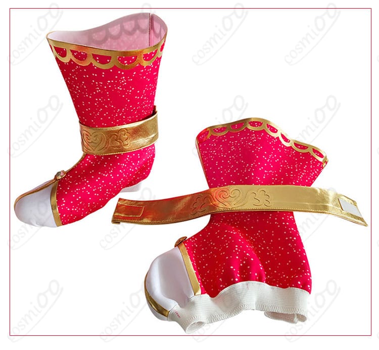 靴周りの装飾ディテール｜質感と縫製を示す近接カット（別売りの靴カバー対応）