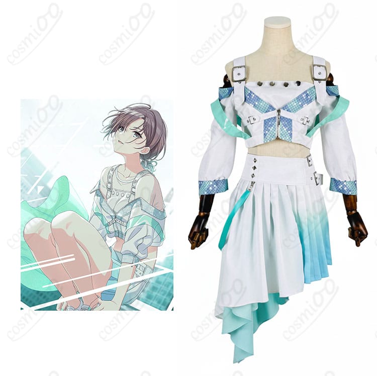 モデルが浅倉透『つづく、』コスプレ衣装を着用した全身イメージ（COSMIOO）