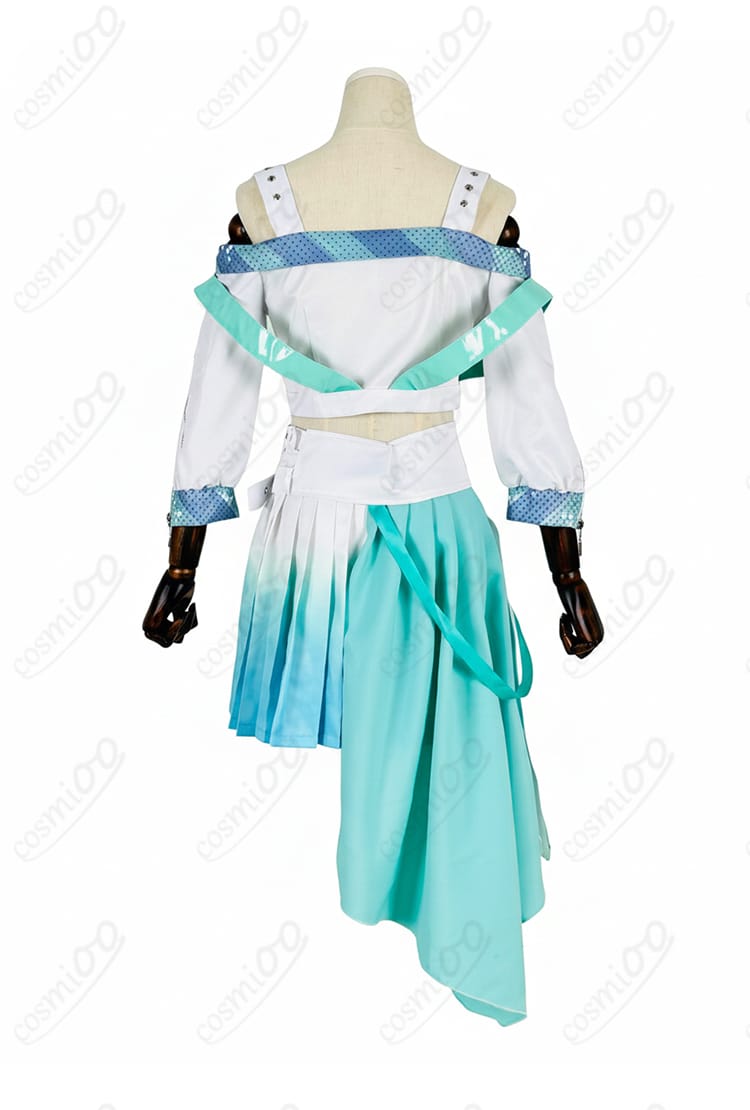 浅倉透『つづく、』衣装 背面ディテールとスカートの落ち感を示す写真