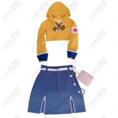 プロセカ 小豆沢こはね めめっち風衣装｜再現度重視、薄手で通気、4点セット S〜XL+オーダー - 1枚目の画像（サムネイル）