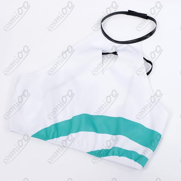 和風ショート×帯リボン コスプレ衣装｜軽やか薄手、再現しやすいセットで夏イベントに - 4枚目の画像