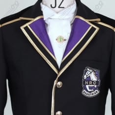 シルバー 馬術部クラブウェア コスプレ衣装｜軽量通気で快適、再現度高いセット一式 - 5枚目の画像（サムネイル）