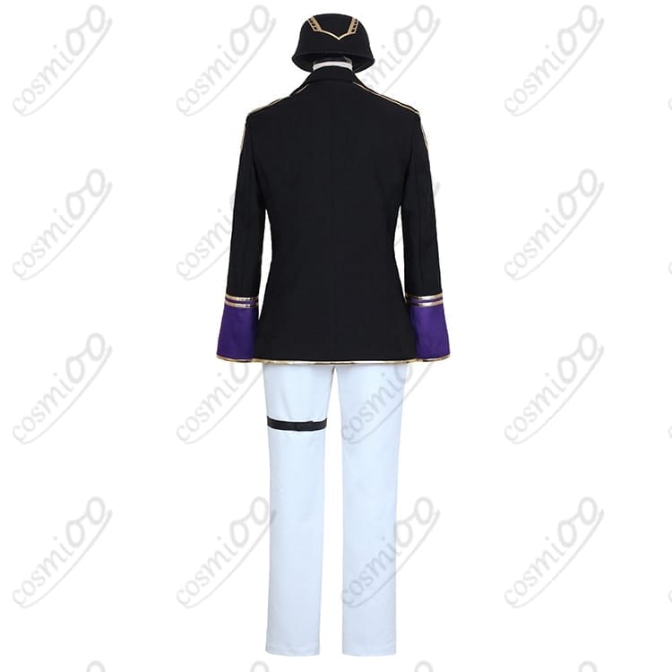 シルバー 馬術部クラブウェア コスプレ衣装｜軽量通気で快適、再現度高いセット一式 - 3枚目の画像