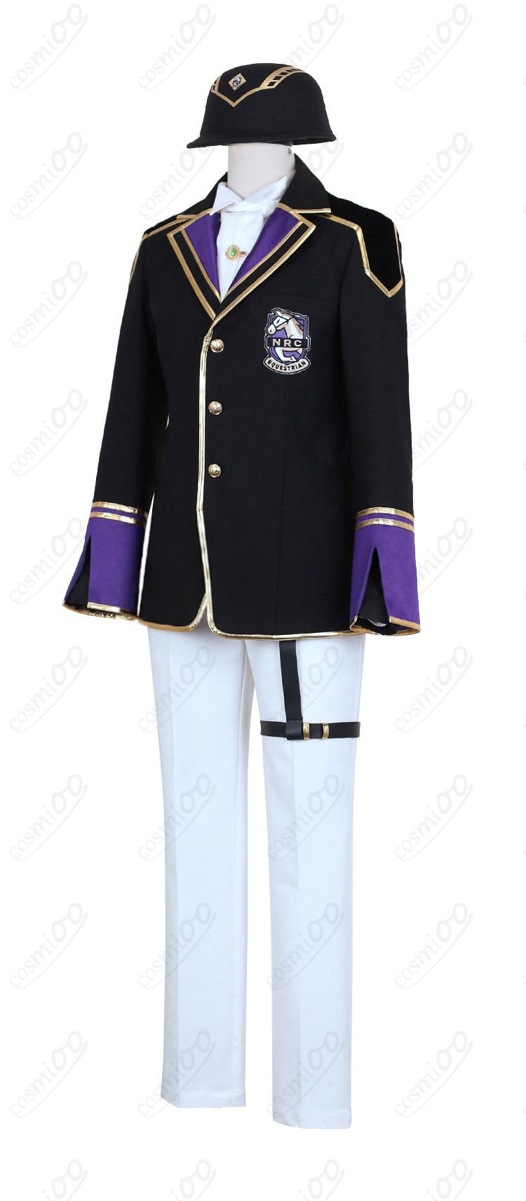 ツイステ シルバー 馬術部クラブウェアのコスプレ衣装・側面シルエット