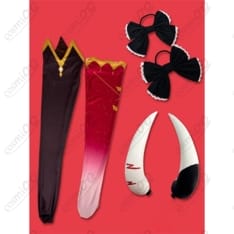 ホロライブ 百鬼あやめ アイドル衣装 コスプレ｜高発色で写真映え・通気性◎・セット充実 - 5枚目の画像（サムネイル）