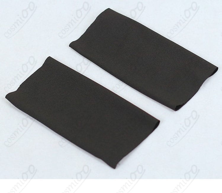 付属アクセサリー（リストバンド等）のセット構成近接