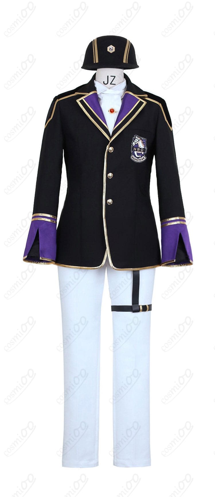 リドル・ローズハート クラブ・ウェアのコートとシャツの正面全体