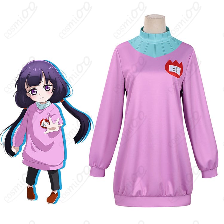 カヤちゃんはコワくない・カヤのコスプレ衣装を着用した全身イメージ