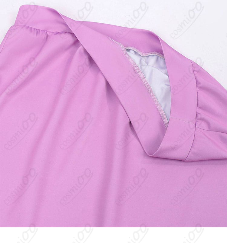 カヤ衣装の裾デザインと生地感のディテール