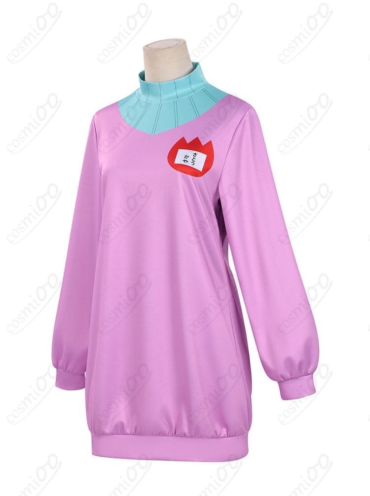 カヤちゃんはコワくない・カヤ コスチュームの側面シルエット