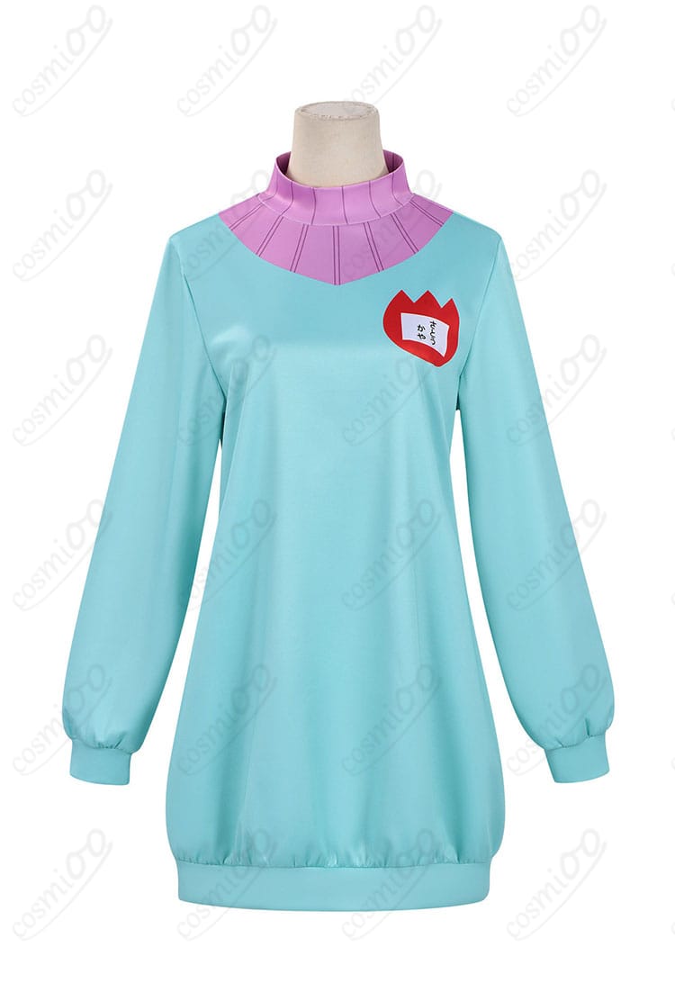 カヤのブルーパーカー衣装 正面全体が分かる商品画像