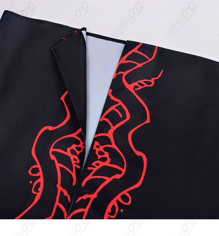 衣装裾周りの装飾ディテール(ライン取り)