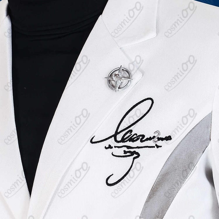 恋と深空 セイヤ 銀色の意志 コスプレ衣装 高再現で動きやすく、撮影・イベントに最適 - 4枚目の画像