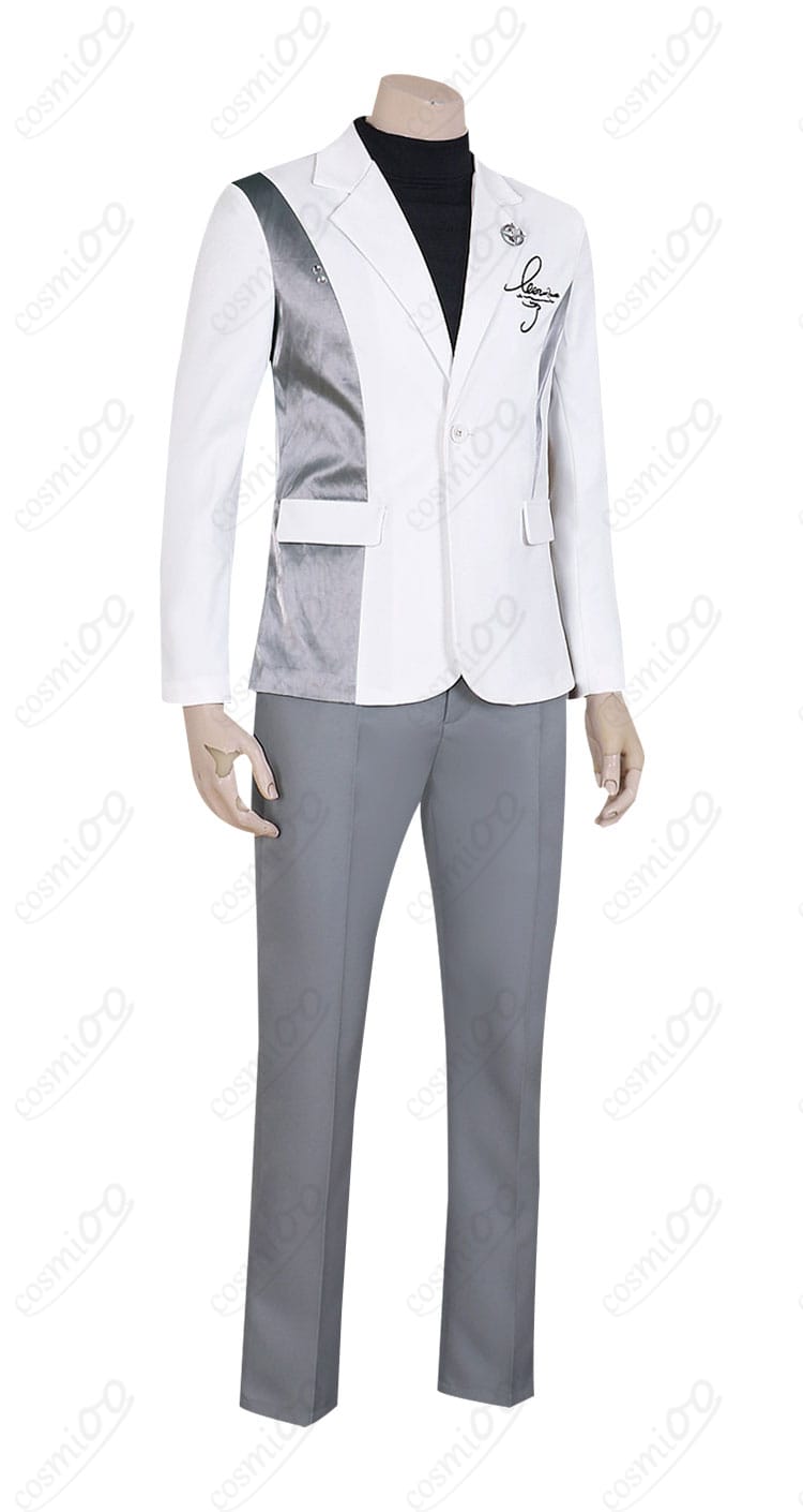 恋と深空 セイヤ 銀色の意志コスプレ衣装の側面シルエット