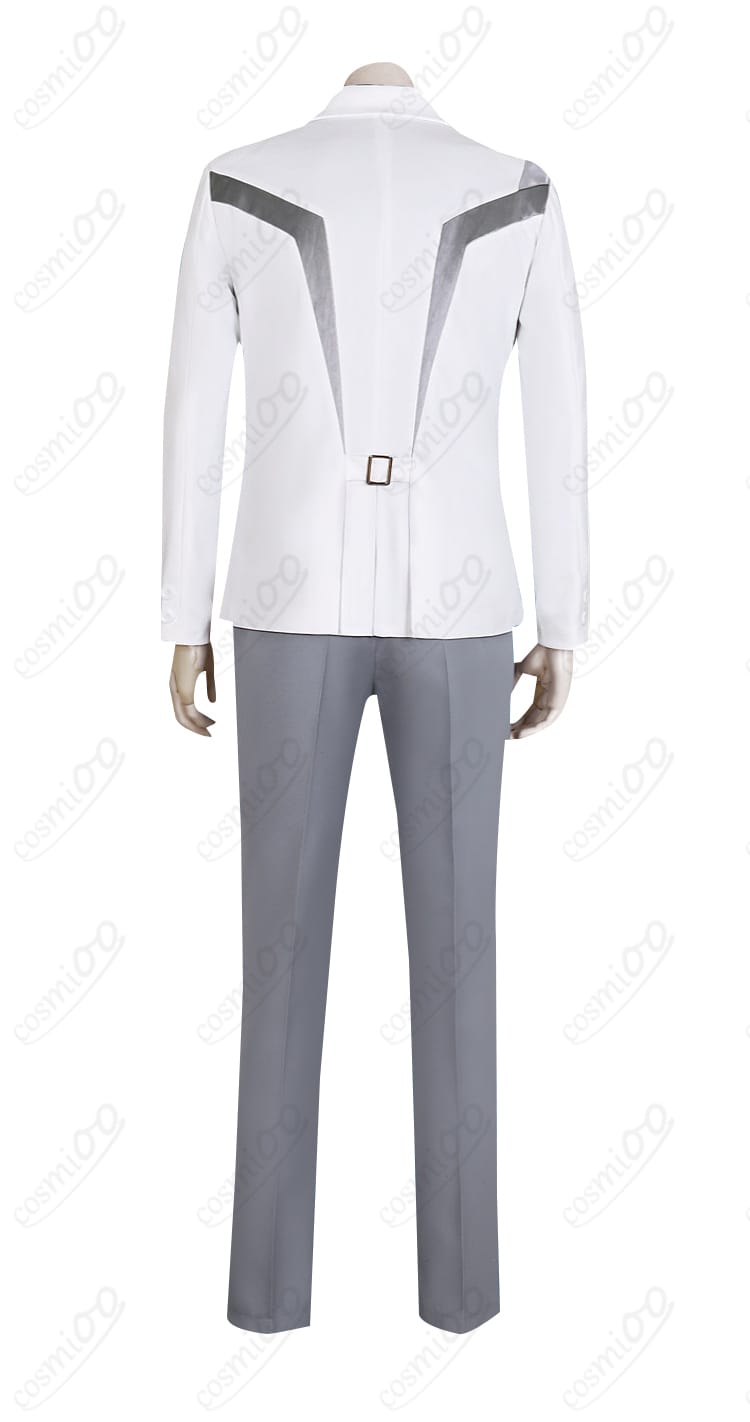 恋と深空 セイヤ 銀色の意志コスプレ衣装の背面ディテール