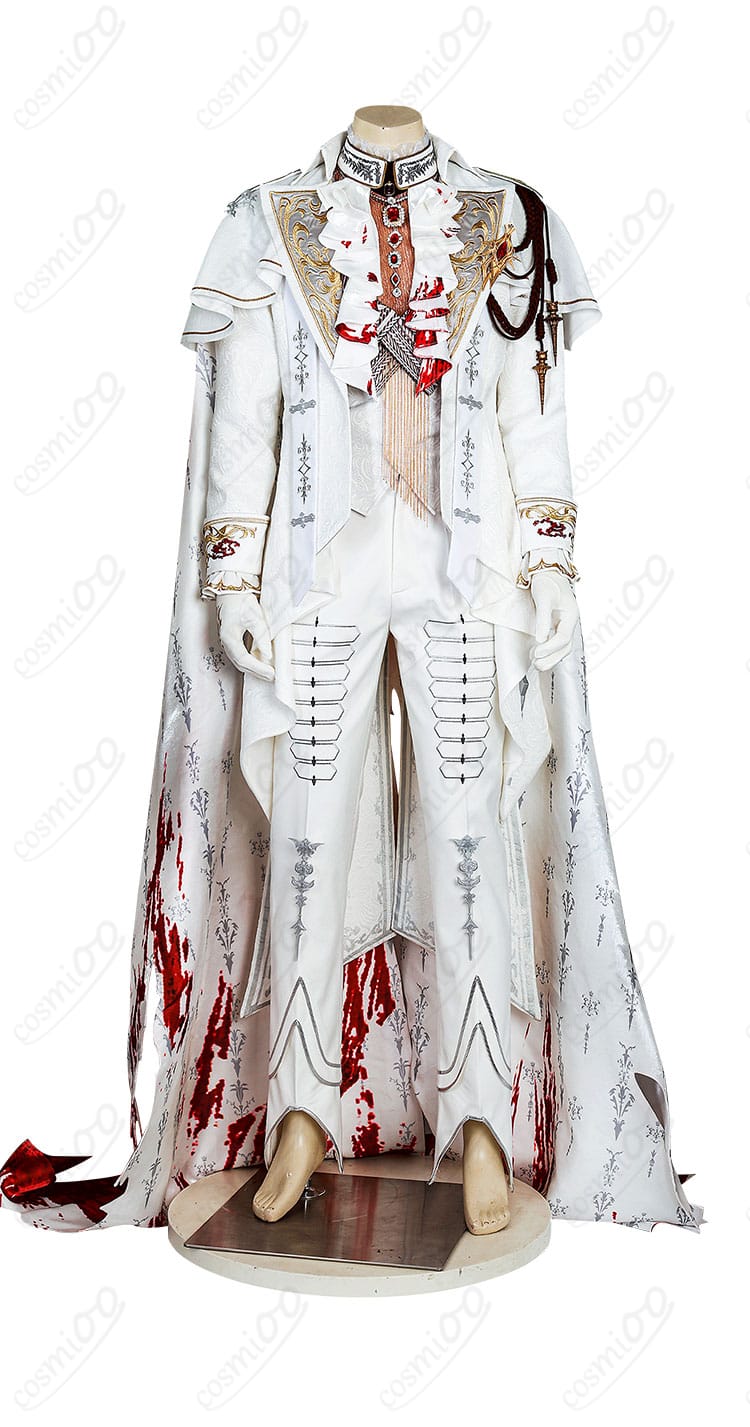 恋と深空 シン衣装のロングコートとマントの正面全体が分かる商品画像