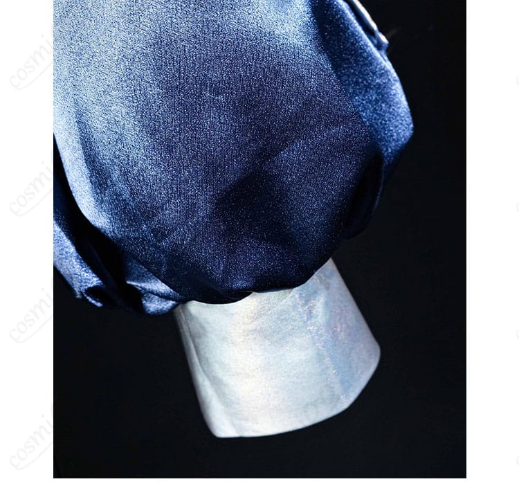 袖口のカフスとステッチワークのディテール接写