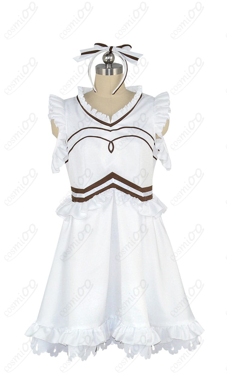 国木田花丸『夜景をあなたと』コスプレ衣装の正面全体。ワンピースのシルエットとディテールが確認できる画像