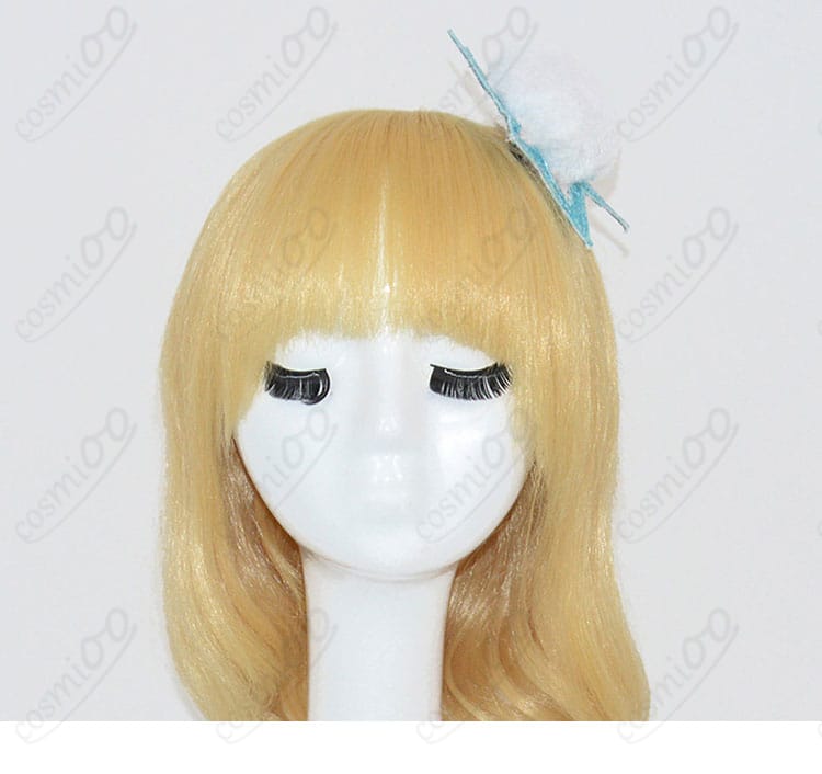 髪飾り全体の装飾バランス：装着イメージに近い構図