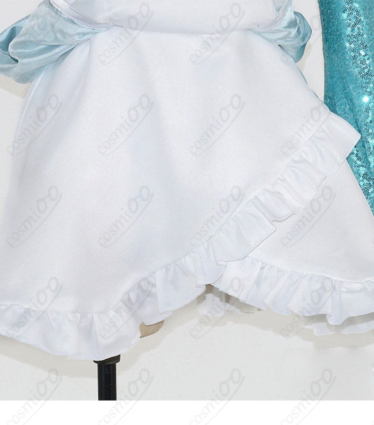 スカート裾（ヘム）の装飾ディテール：レイヤーと配色