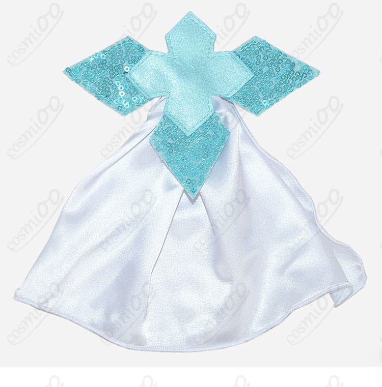 髪飾りの全体像（カラーリングとサイズ感）