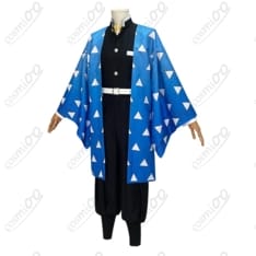 鬼滅の刃 獪岳 鬼殺隊隊服コスプレ｜軽やかで崩れにくい高再現セット - 1枚目の画像（サムネイル）