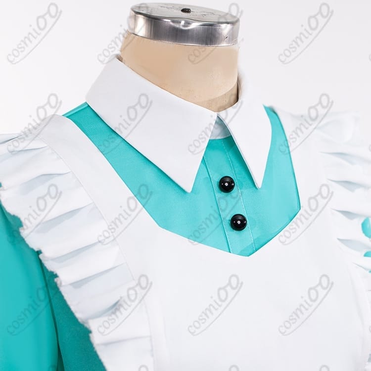 初音ミク 不思議の国ver. メイド衣装 高再現・軽やかな着用感でイベント撮影に最適 - 4枚目の画像