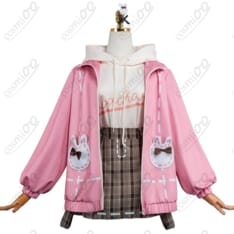 プロセカ 鳳えむ/草薙寧々 おさんぽうさちゃんコーデ｜可愛いレイヤードで高再現・イベント映え - 1枚目の画像（サムネイル）