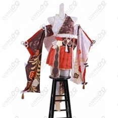 ホロライブ 百鬼あやめ 7周年記念 天女繚華 花吹雪 衣装｜高発色で華やか、撮影・イベントで映える一着 - 2枚目の画像（サムネイル）