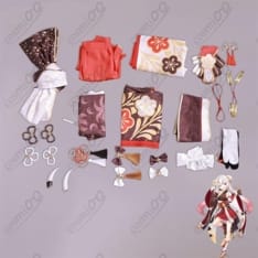 ホロライブ 百鬼あやめ 7周年記念 天女繚華 花吹雪 衣装｜高発色で華やか、撮影・イベントで映える一着 - 7枚目の画像（サムネイル）