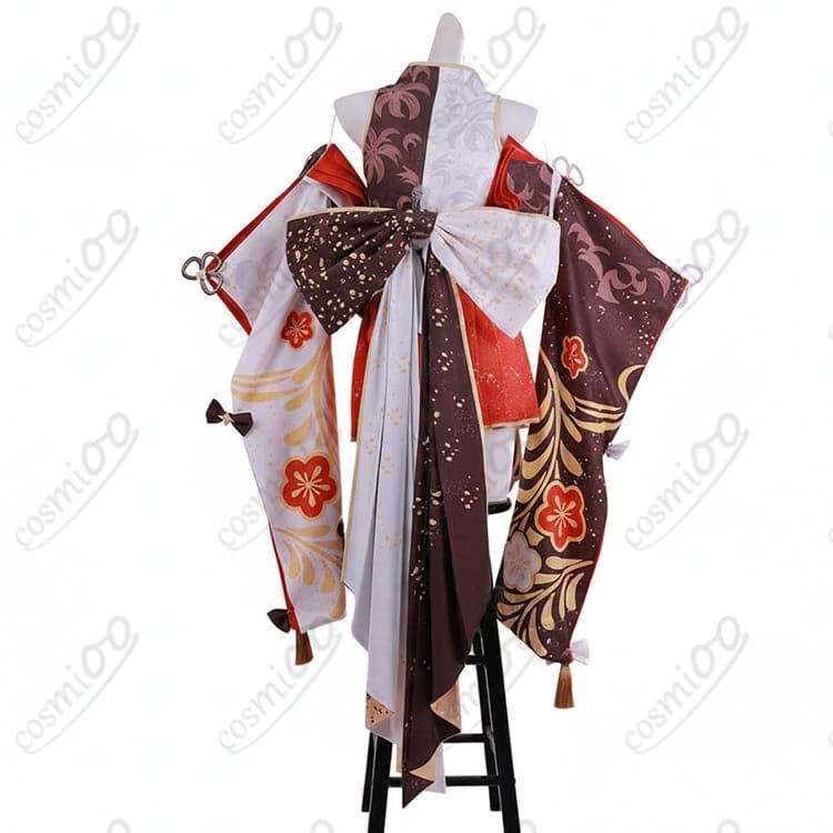 ホロライブ 百鬼あやめ 7周年記念 天女繚華 花吹雪 衣装｜高発色で華やか、撮影・イベントで映える一着 - 4枚目の画像