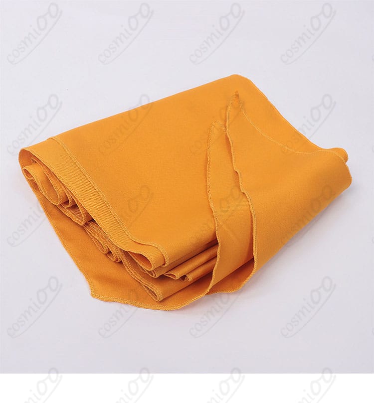 ウエスト周りの装飾パーツと縫製ディテール（釈迦コスプレ）