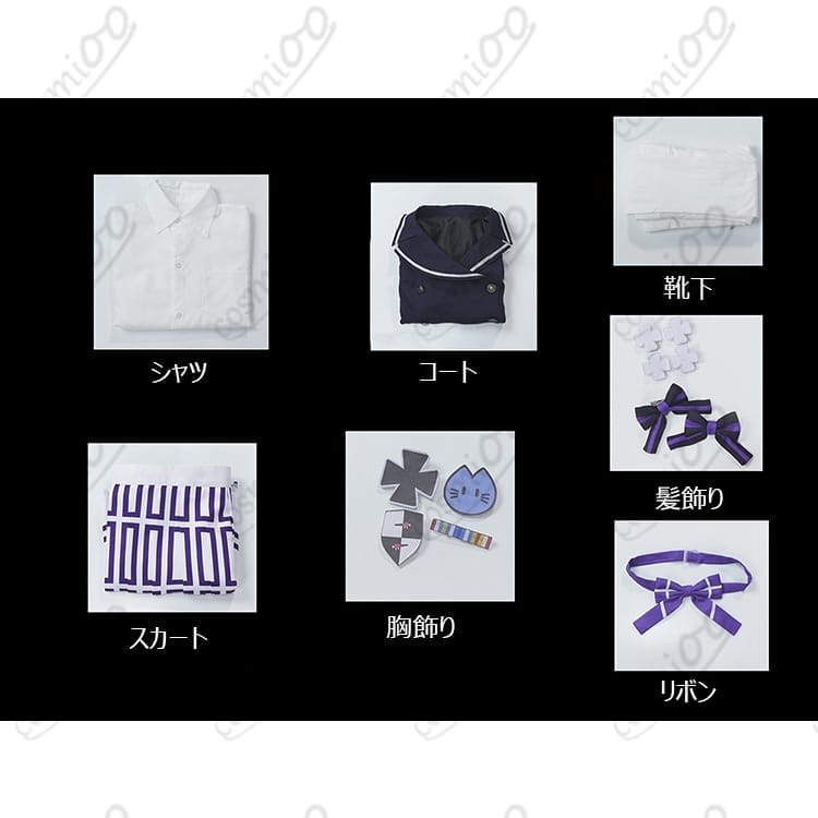 HK416 緋染め薄桜 コスプレ衣装｜高発色ツイルで再現、快適でイベント映え - 6枚目の画像