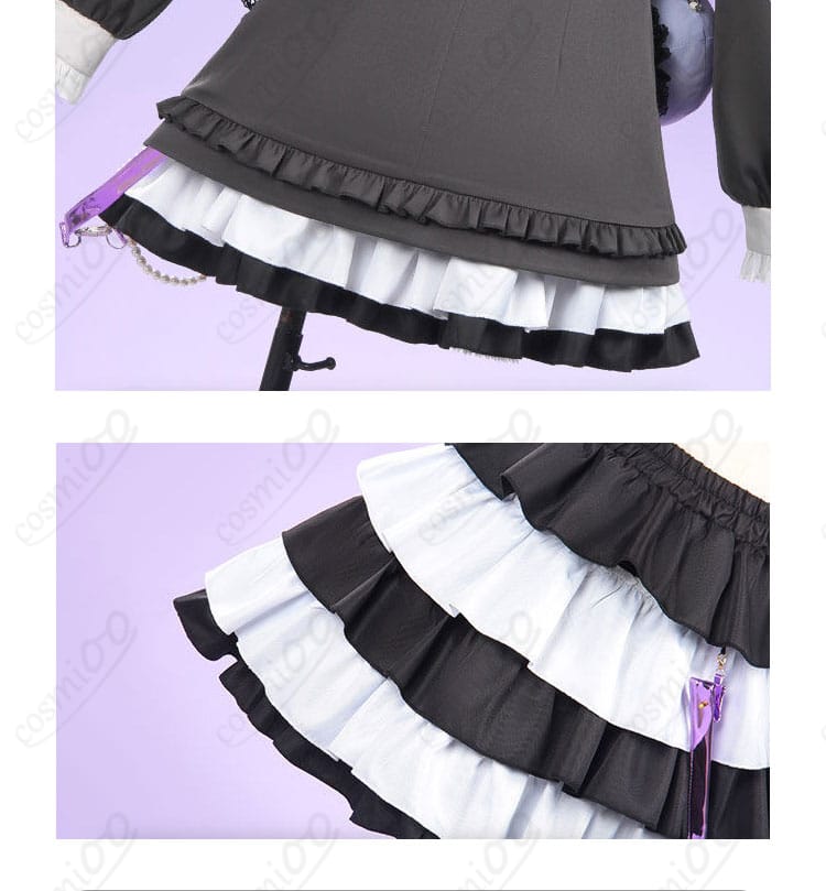 スカート裾の装飾ディテール。縁取りとステッチの美しさ。