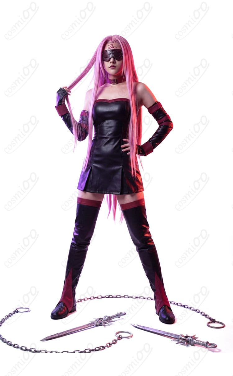 メドゥーサ（ライダー）第一再臨コスプレ衣装の正面全体