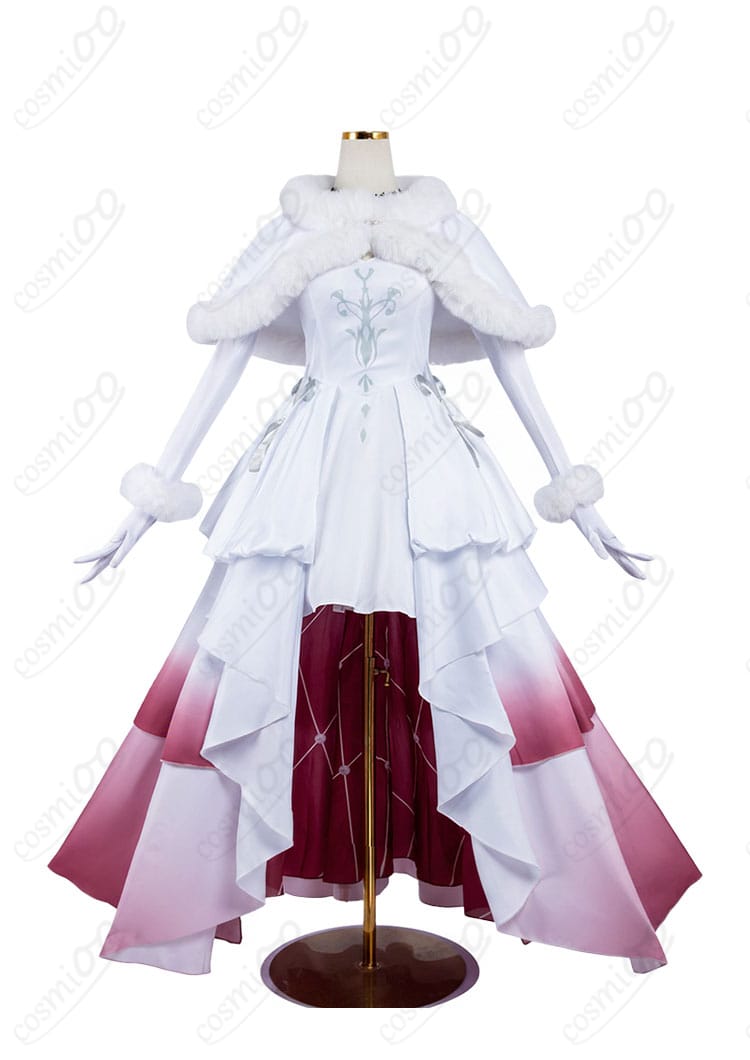 第五人格 血の女王マリー コスプレドレスの正面全体カット