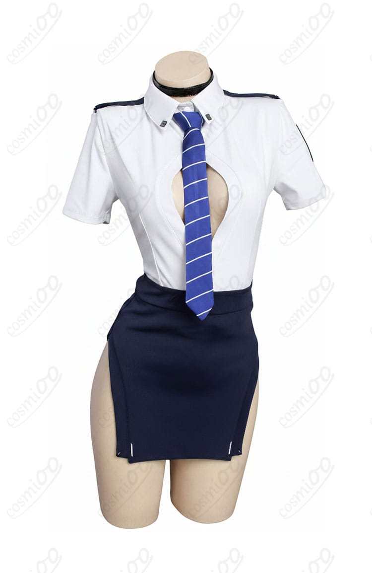 NIKKE D（ディー）衣装のネクタイ装飾と結び目の詳細