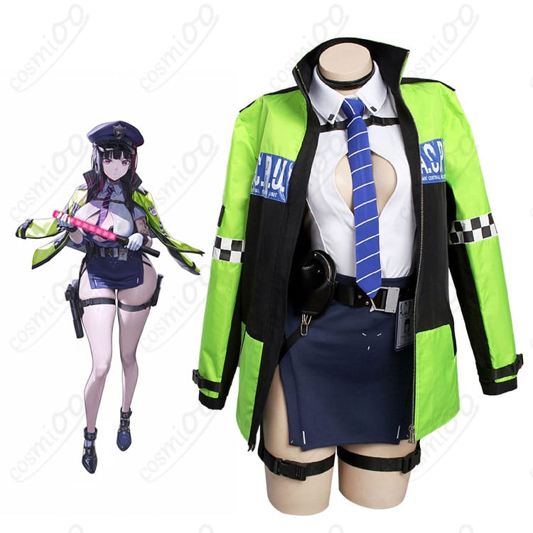 勝利の女神：NIKKE D（ディー）キラーワイフ衣装のスカート裾装飾ディテール