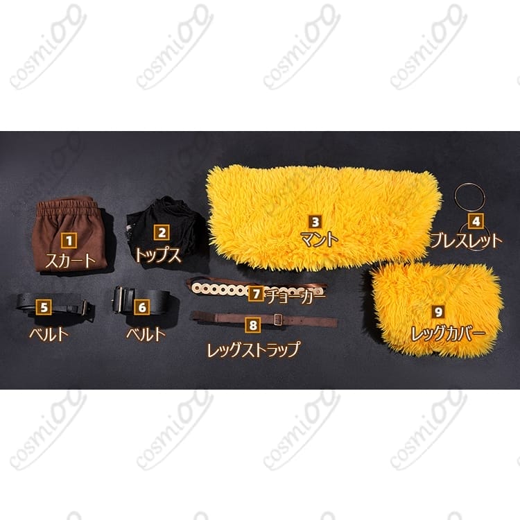 ワンピース ナミ エルバフ編 コスプレ衣装 高再現で軽やか、撮影・イベントに最適 - 6枚目の画像