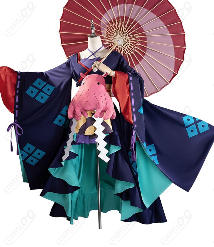 フロント装飾のアップディテール（胸元・リボン・飾り紐）