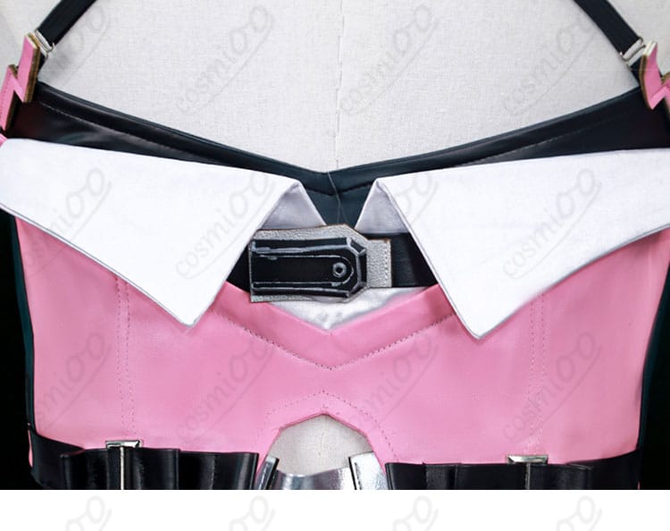 背面の装飾配置と開閉部の構造が分かる図