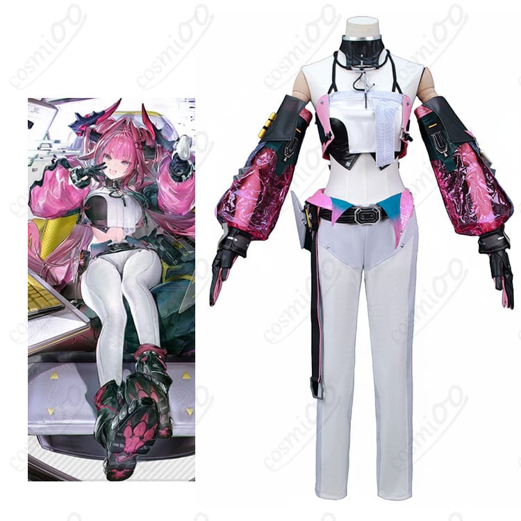 イヴォンヌのフルセット着用例と衣装全体のバランスが分かる商品人物画像