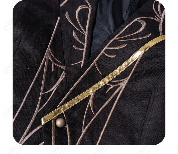 インナー背面の装飾と素材感のディテール