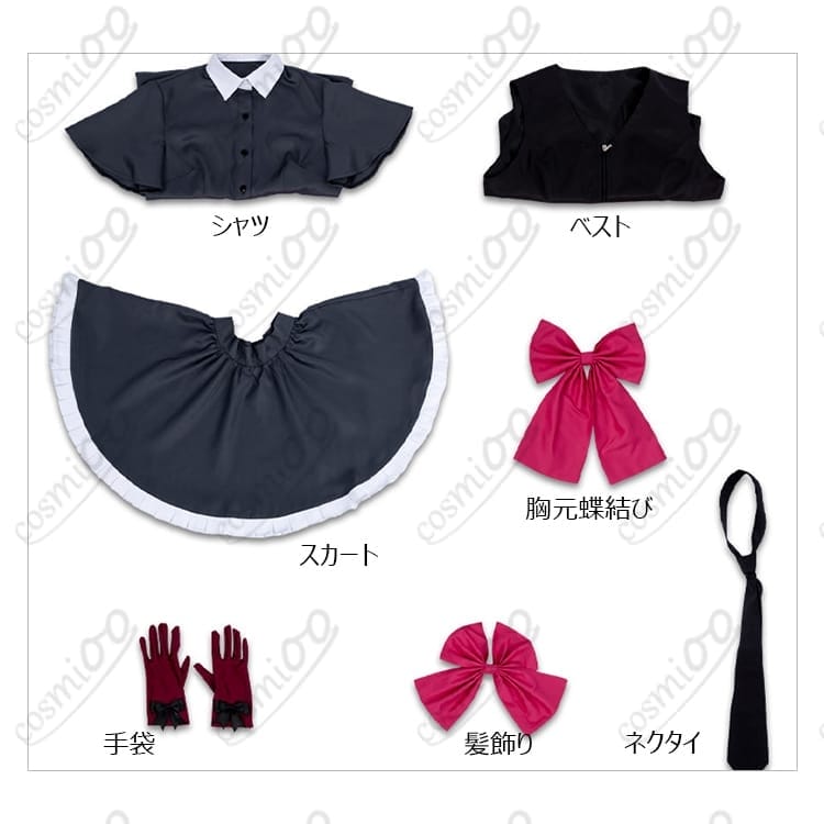 推しの子 星野ルビー コスプレ衣装｜軽やかで動きやすいアイドル制服風セット - 6枚目の画像