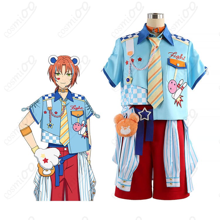 あんさんぶるスターズ！！ クマクマレスQ衣装 コスプレの着用イメージ全身写真