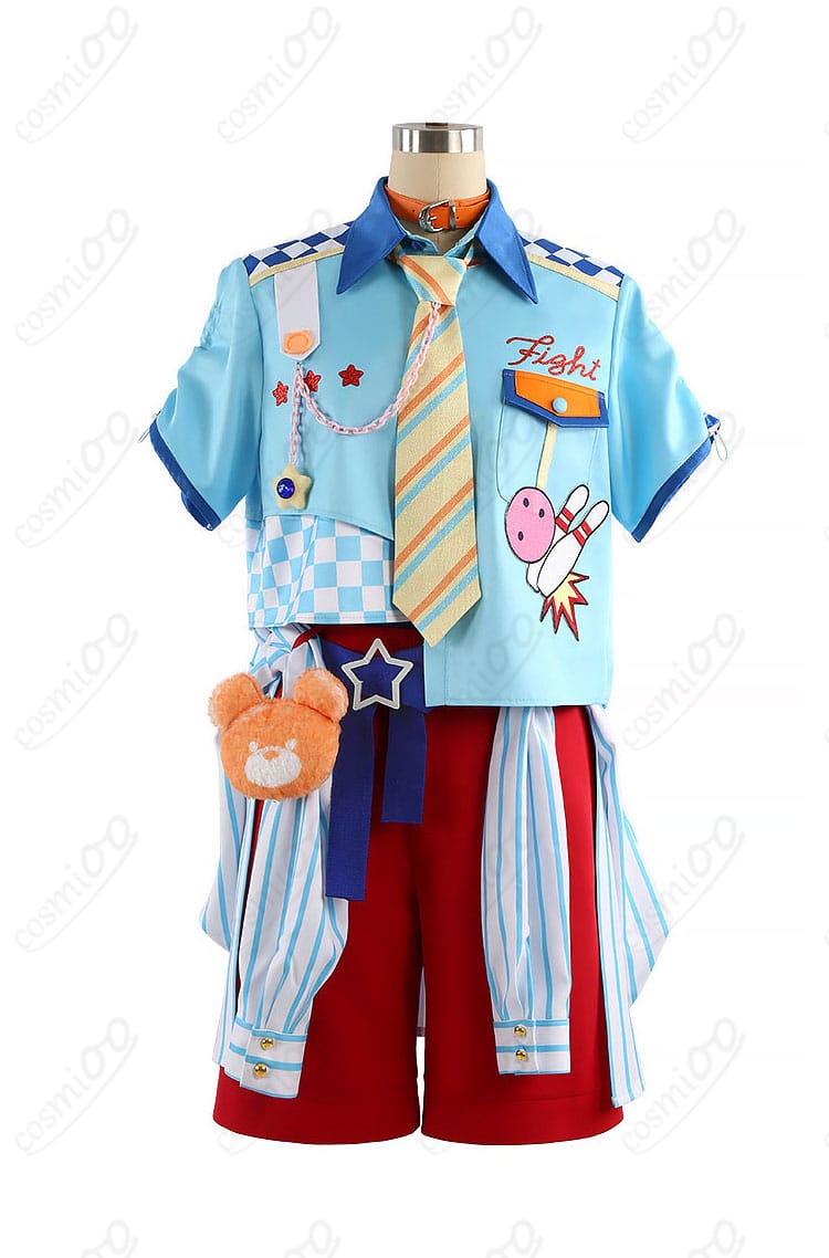 クマクマレスQ衣装 ジャケットとベストを含む正面スタイル