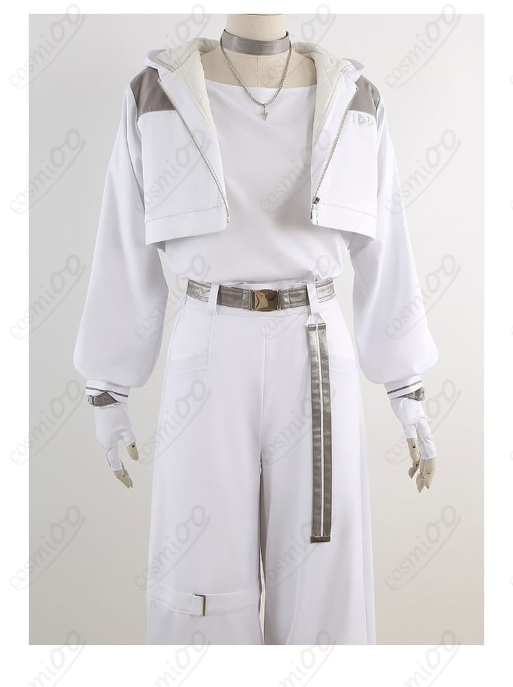 前合わせ装飾ディテール。ジャケットの前立て周辺のステッチ、留め具、配色の質感をクローズアップ。