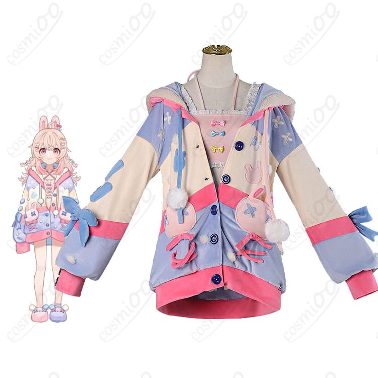 ピップキン・ピッパのフルコーデ着用イメージ。コートとアクセが映える全身カット